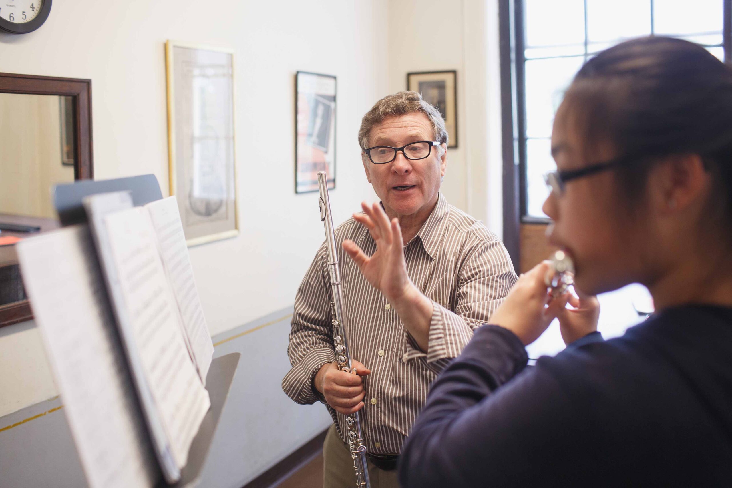 Individual instruction at Settlement