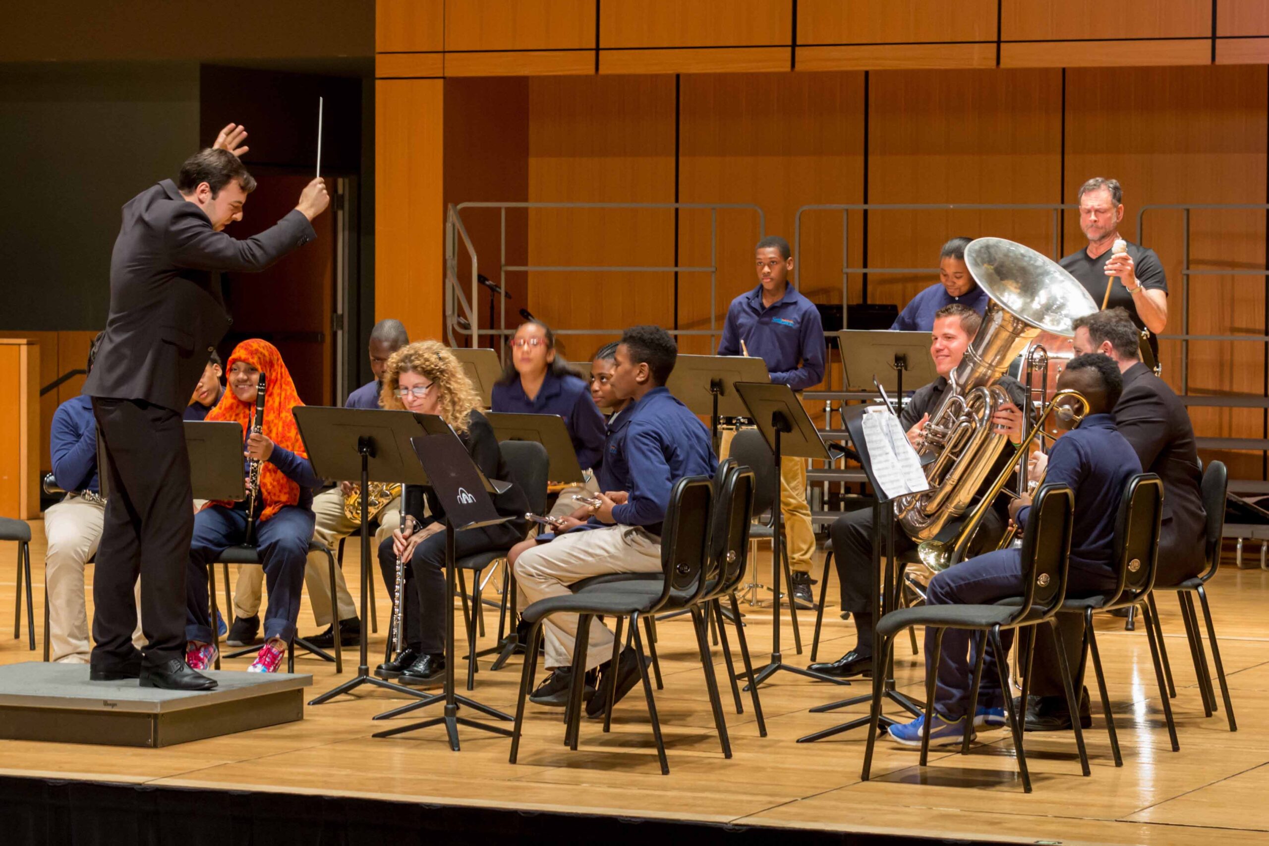 Pathways to Performance rehearsal