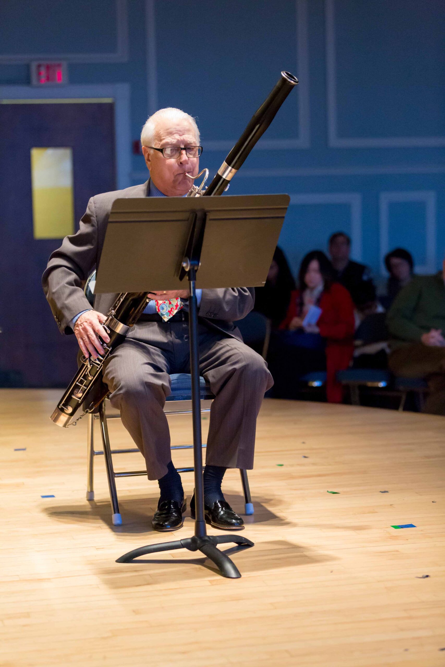 Bassoon performance at the Mary Louise Curtis Branch