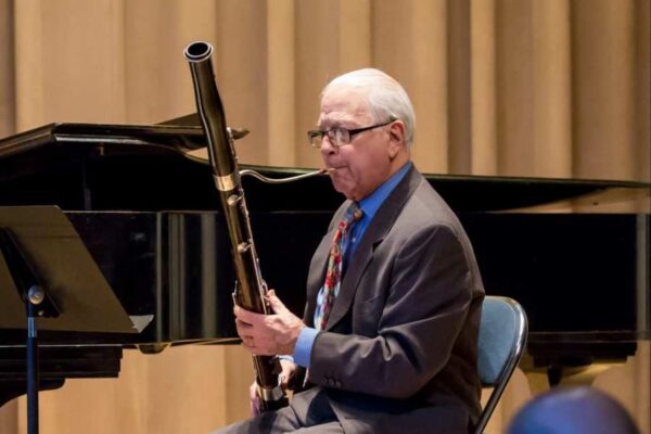 A Settlement student plays bassoon at a Mary Louise Curtis performance