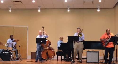Adult students perform at the Wynnefield Branch