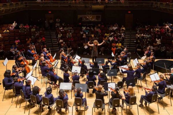 Music Education Pathways performance at the Temple University Performing Arts Center