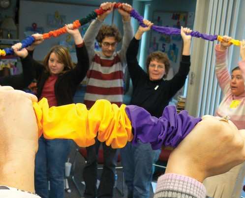 Teachers participate in the Teaching Training Institute for the Arts