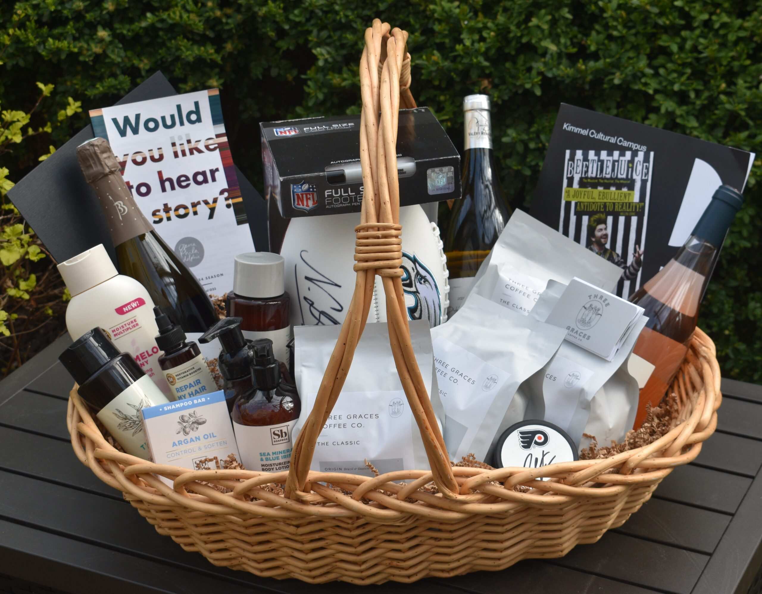 Mary Louise Curtis Branch Raffle Basket